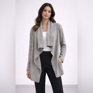 CASSIS CASHMERE WATERFALL CARDIGAN
